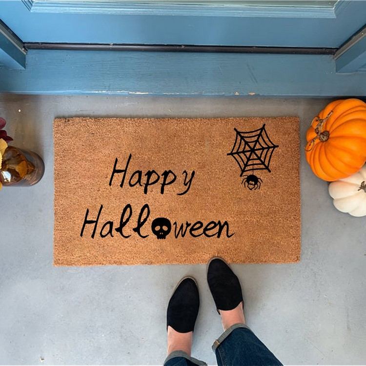 DIY Halloween Doormat Ideas creative home decorations