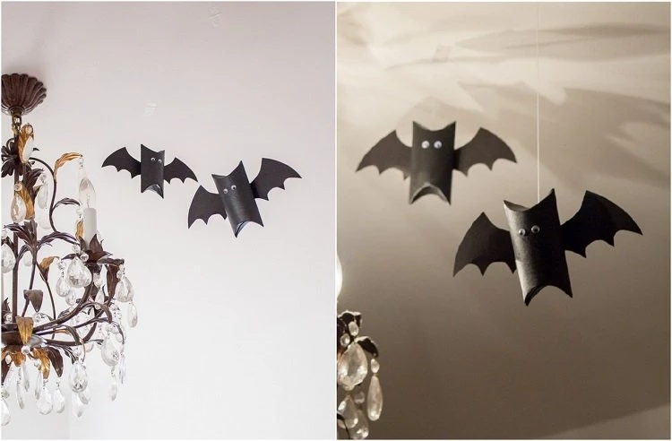 DIY Toilet Paper Roll Bats