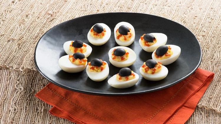 Halloween Deviled Eggs Recipes Eye of Newt