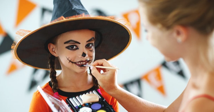 Halloween party for kids costumes makeup ideas