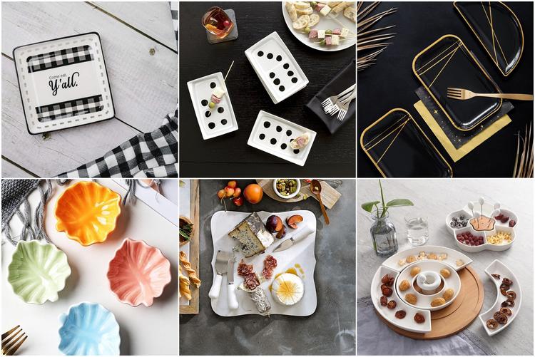 How to Use Modern Appetizer Plates as Festive Table Decoration