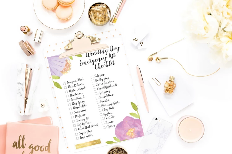 Wedding Day Emergency Kit Checklist What To Put in the Bag