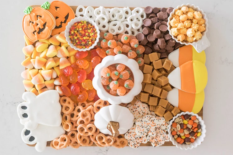 halloween candy board ideas children snack buffet