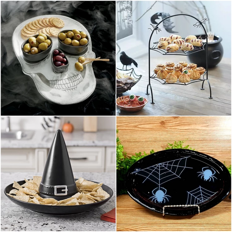halloween party snacks and candy board ideas original plates
