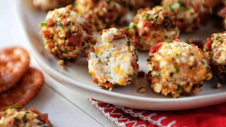 Bacon Ranch Cheese Ball Bites Recipe