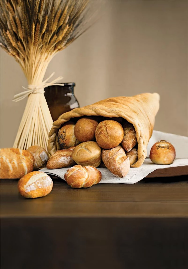 Cornucopia of Breads for your thanksgiving table