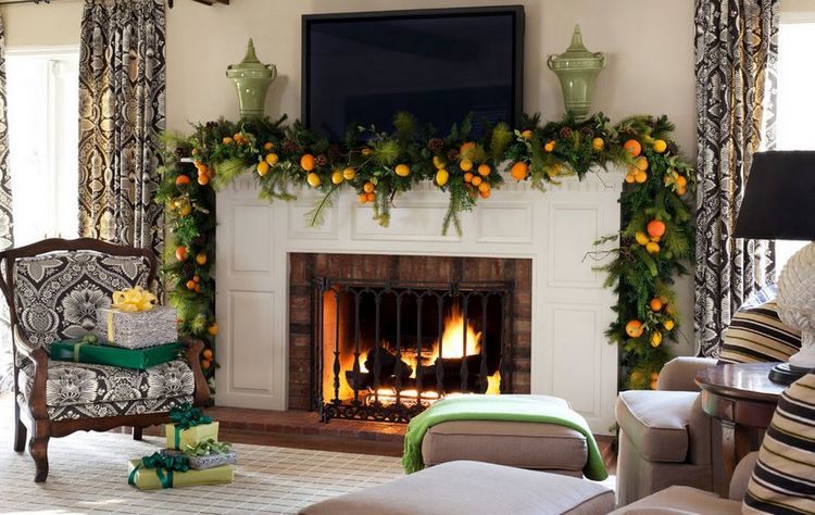DIY Fresh and Dried Citrus Fruit Christmas Decoration Ideas