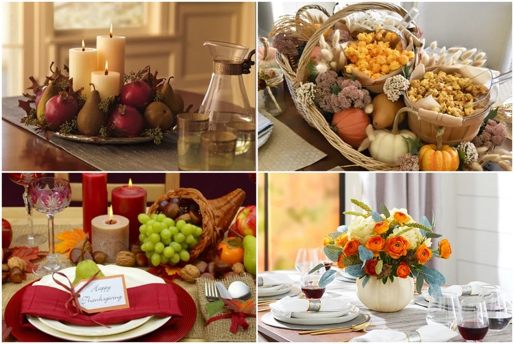 Fruit centerpiece ideas for Thanksgiving to decorate your table