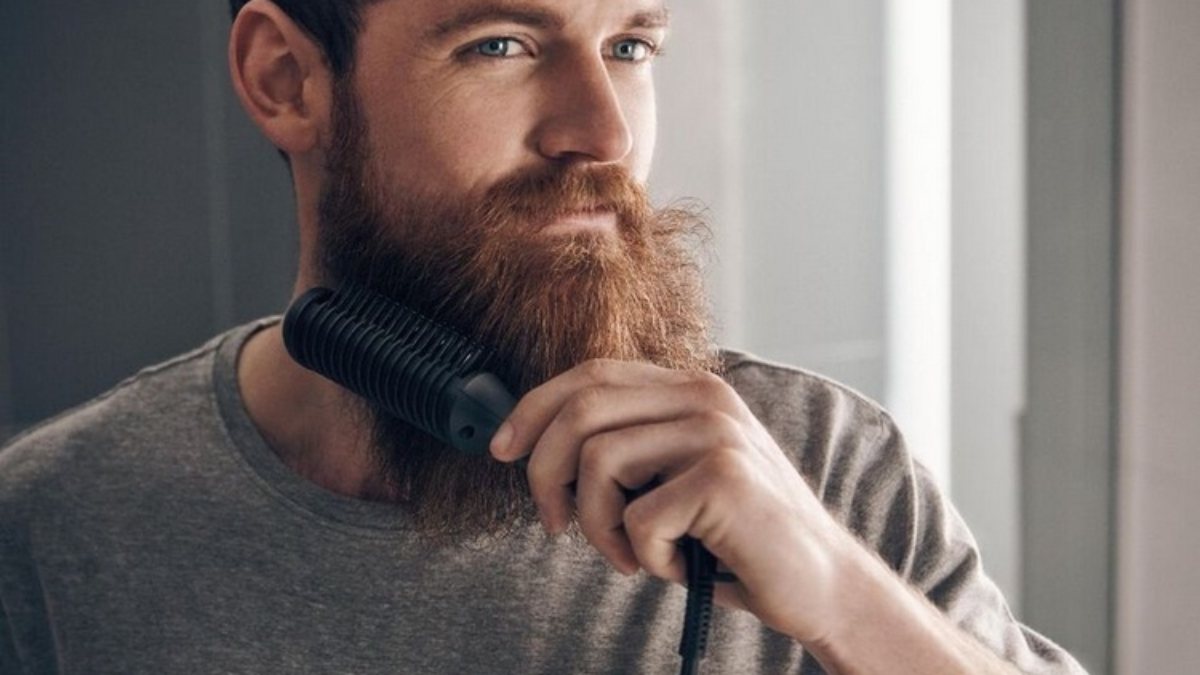 beard straightening tips