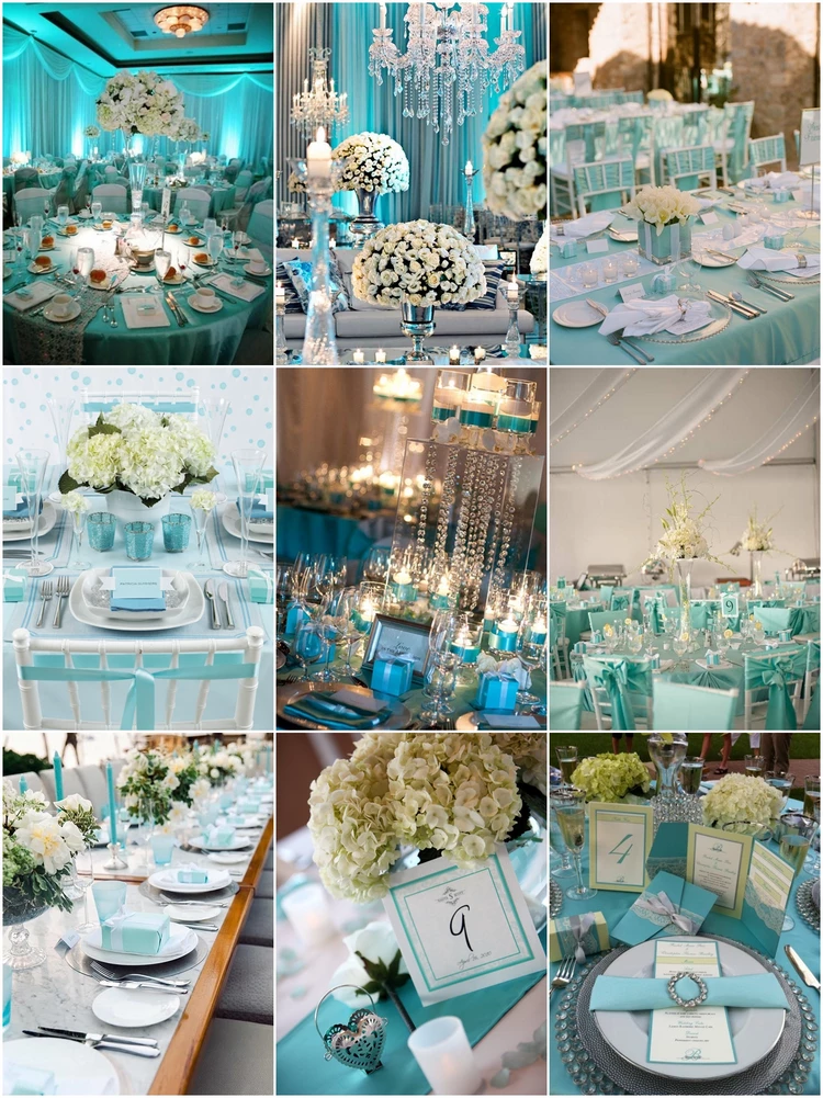 Inspirational Tiffany Blue Wedding Decoration Ideas
