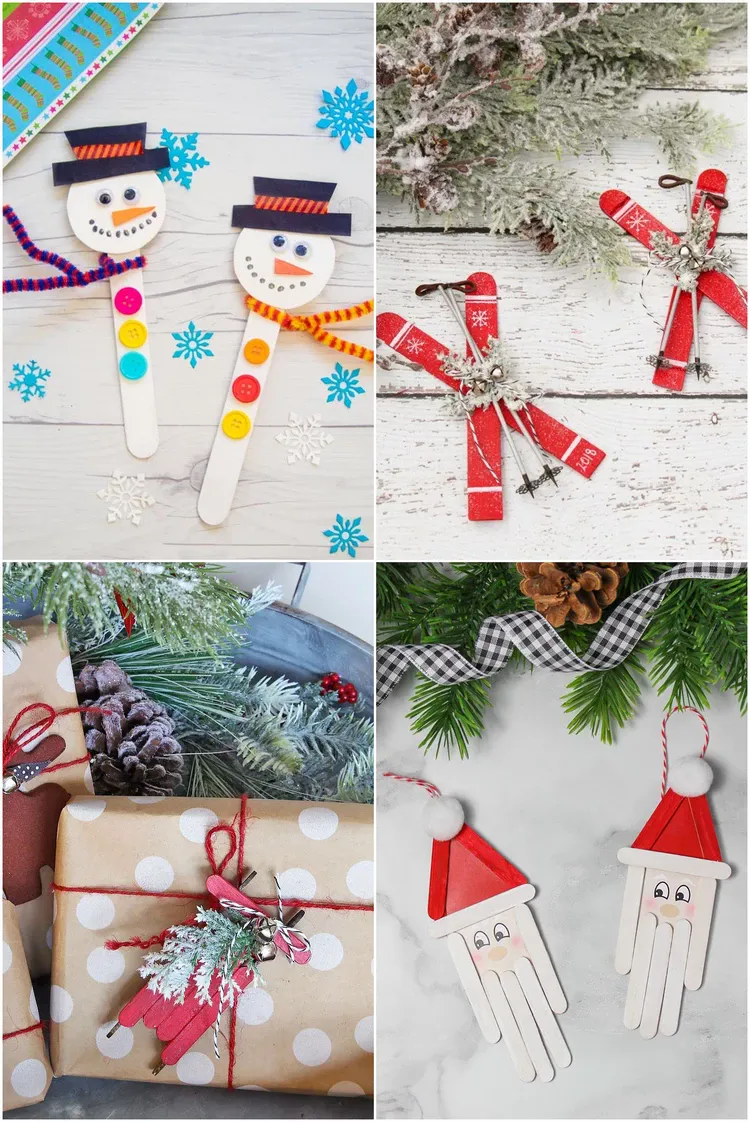 Popsicle Stick Christmas Crafts Fun Family Activities