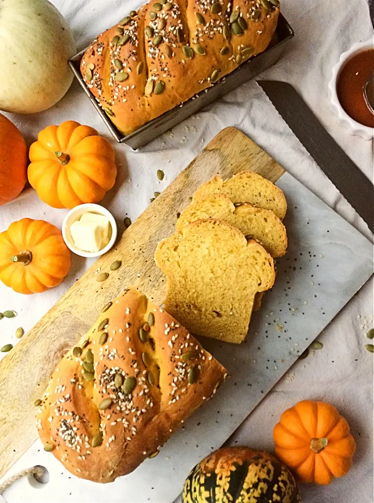 Pumpkin Toast Bread Recipe