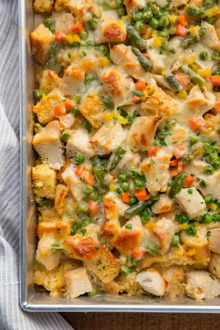 Thanksgiving Leftover Turkey Casserole Recipe