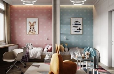 Trendy-Bedroom-Interiors-for-Twins-Creative-Ideas-How-to-Share-One-Space