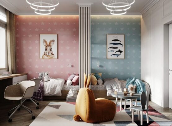 Trendy-Bedroom-Interiors-for-Twins-Creative-Ideas-How-to-Share-One-Space