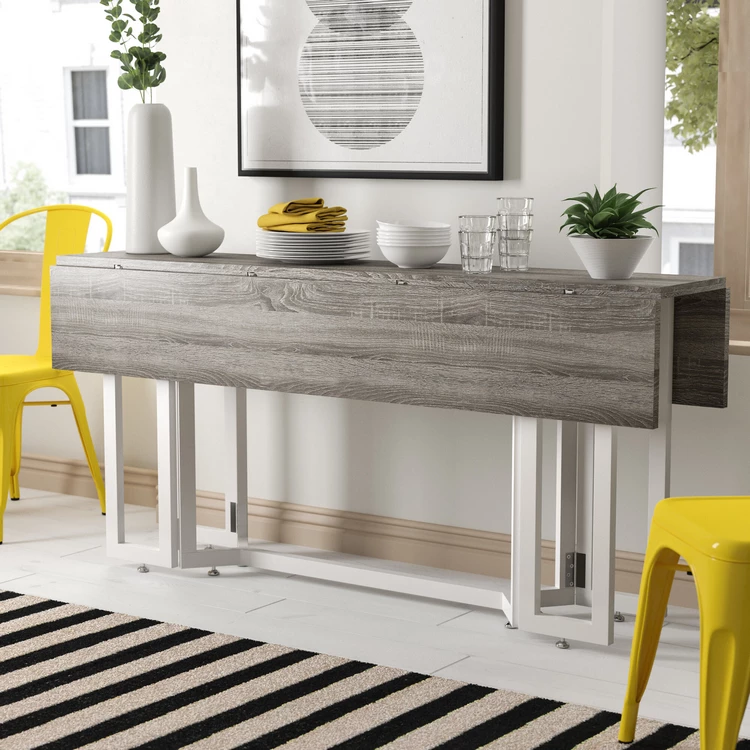 drop leaf dining table space saving furniture ideas