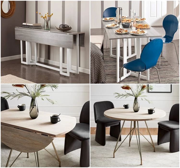 modern space saving dining table kitchen furniture