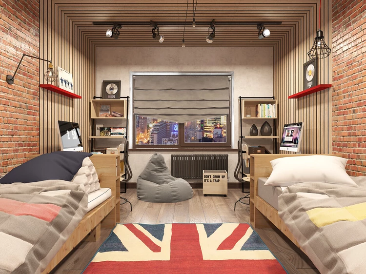 modern trend bedroom for twins design ideas decor materials