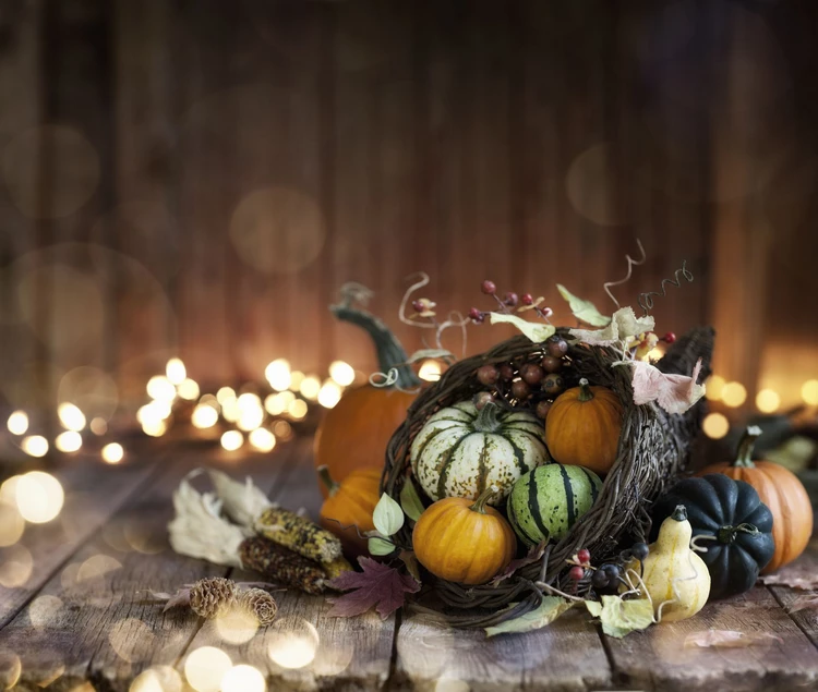 short thanksgiving cornucopia meaning and history