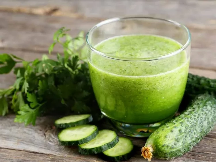 Cucumber juice is a natural skin lightener