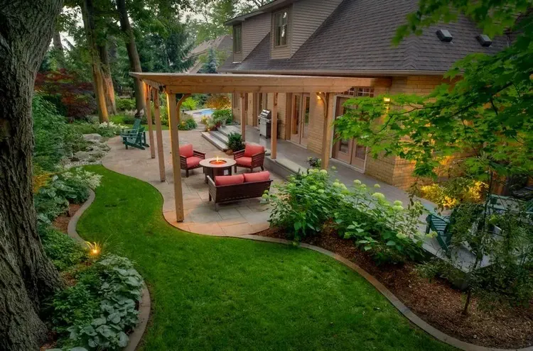Garden design ideas Backyard Dining Area