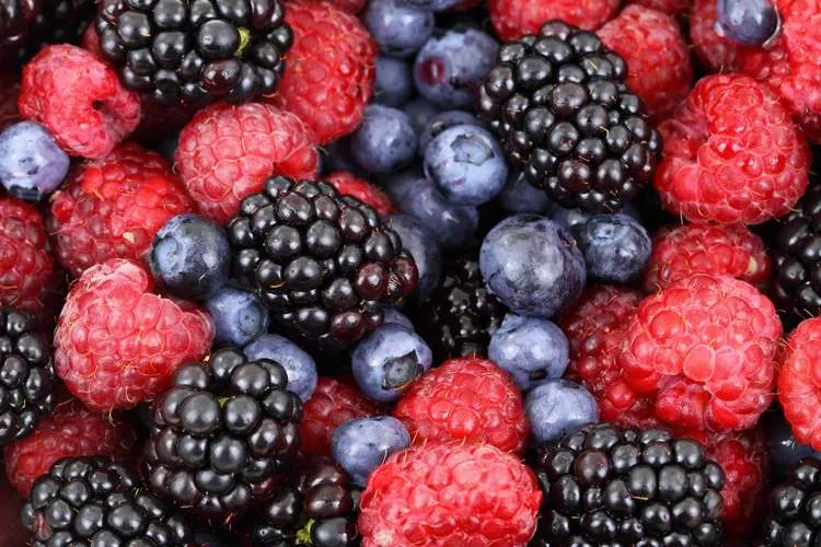 Berries contain antioxidants healthy foods
