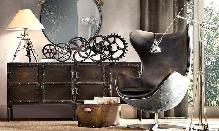Steampunk in Interior Design The Style of Bold People