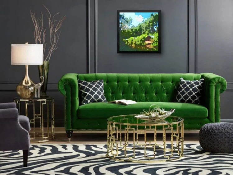 Trendy Green Sofa Ideas Bold Color Accents