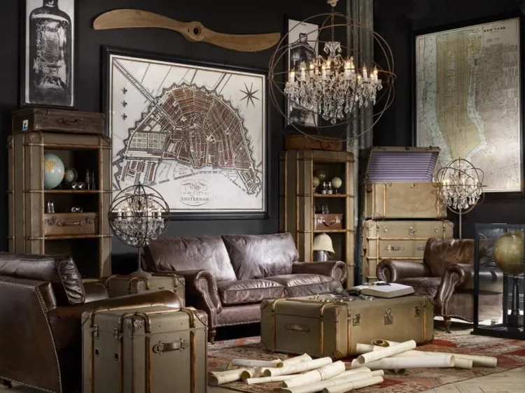 Main Features of Steampunk in Interior Design