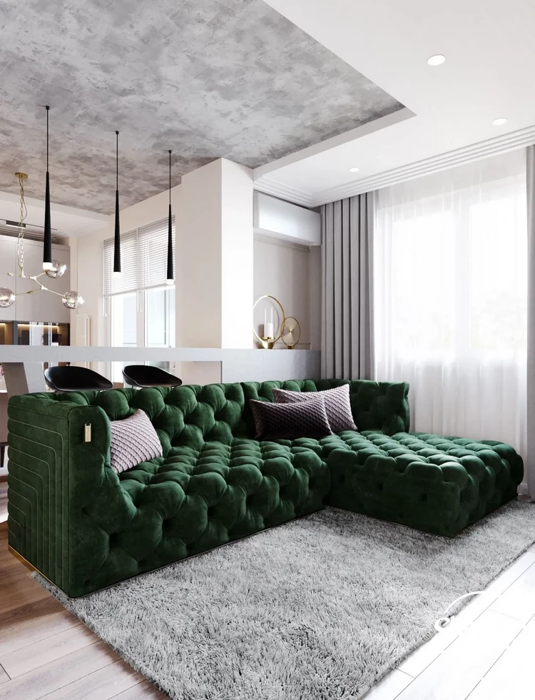bold color furniture design trend modern home interiors