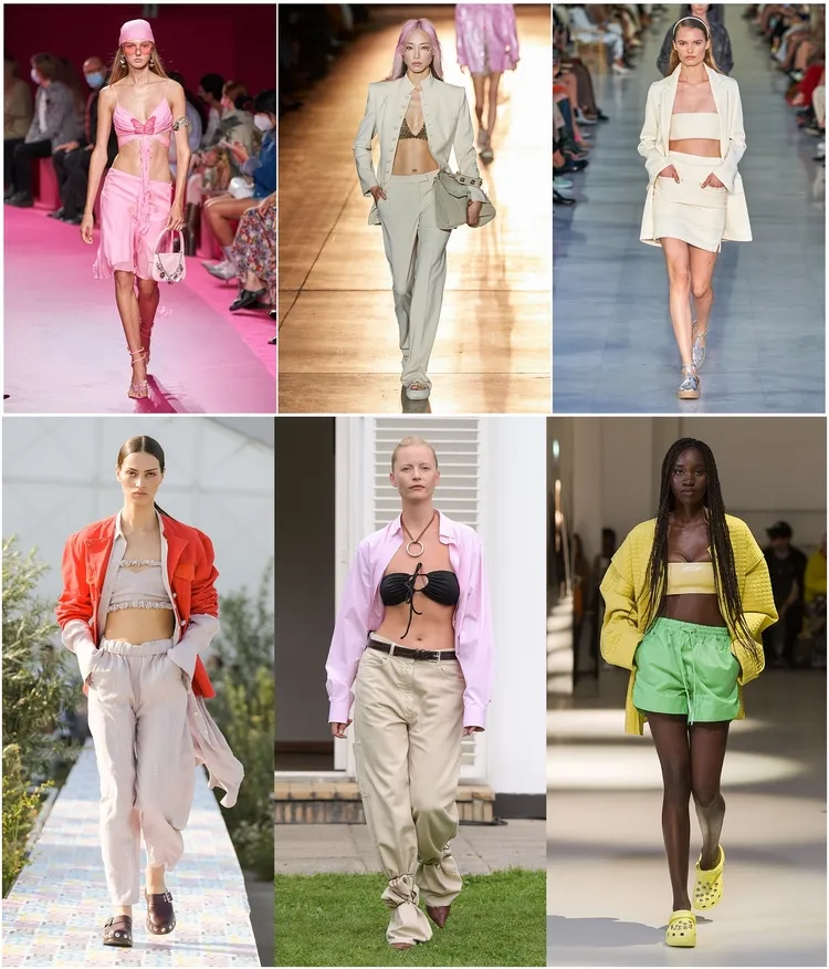 bra tops spring summer fashion trends 2022