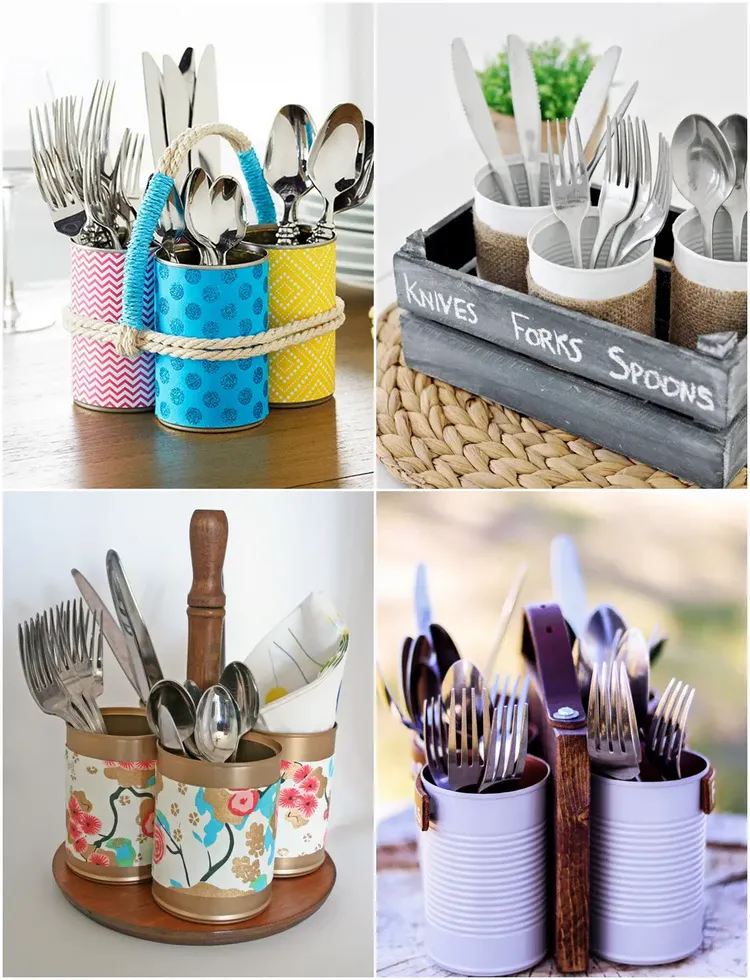 kitchen organizers ideas tin can crafts