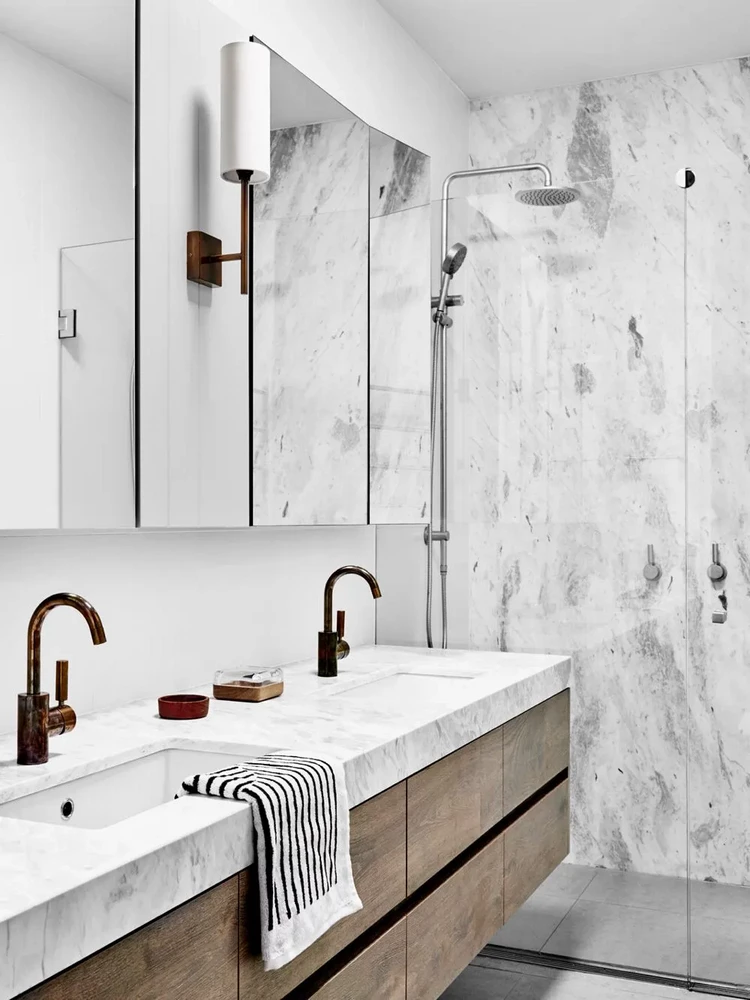 modern bathroom design Scandi style decor ideas