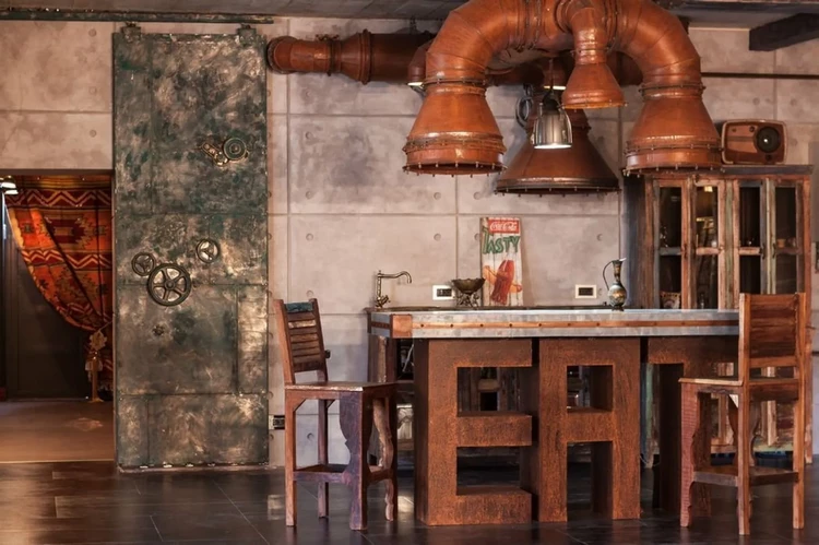 spectacular steampunk interior designs