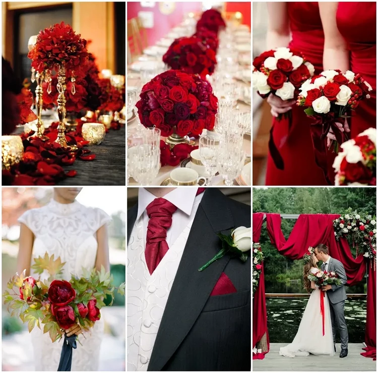 2022 Fashionable Wedding Colors Awesome Cardinal Red