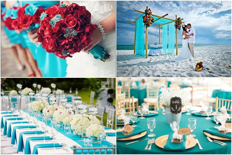 2022 Wedding Color Trends Fashionable Blue Shades