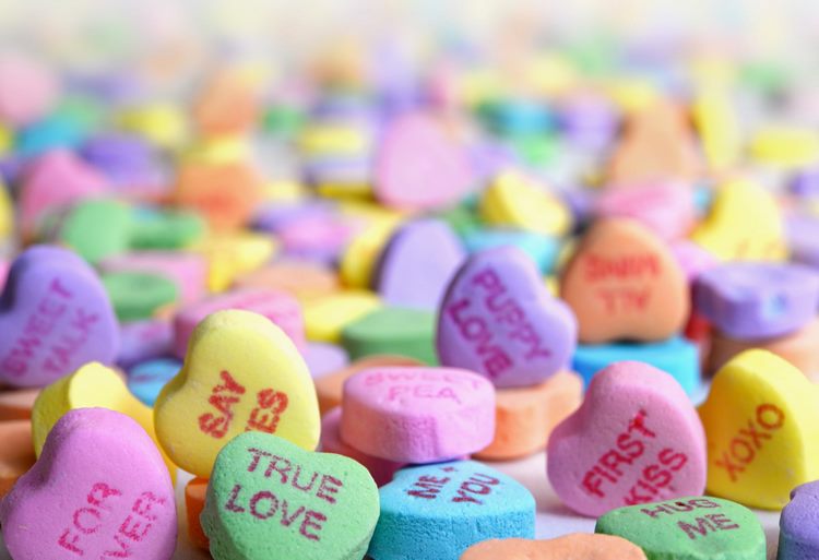 Conversation Hearts Valentines Day Decor Crafts Ideas