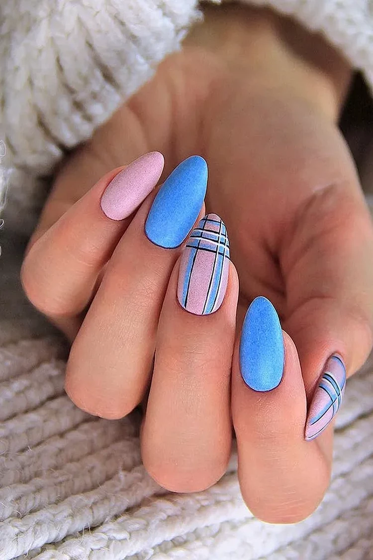 Geometric Nail Art