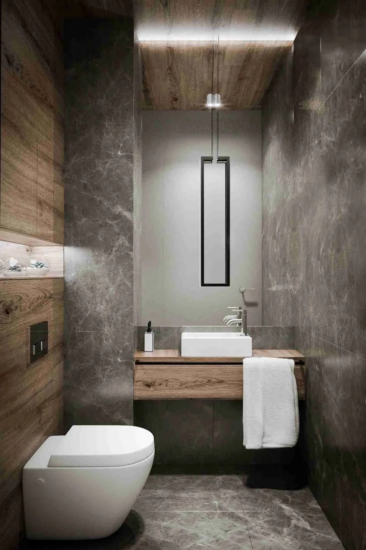 Half Bathroom Decor Trends Modern Color Palettes