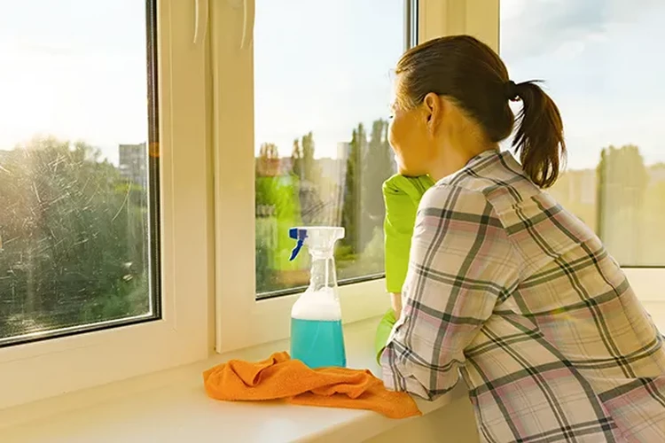 How to Clean Yellow uPVC Windows with Homemade Cleaners