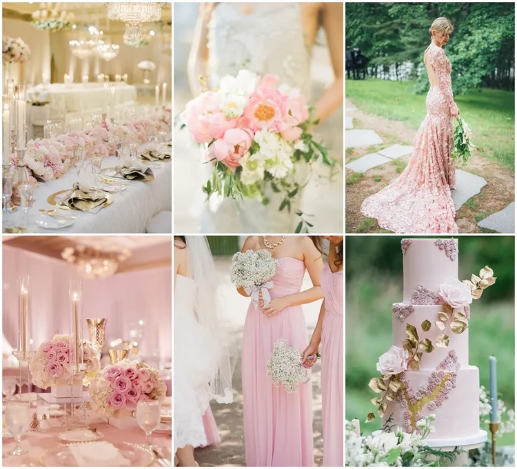Pink Wedding Color Scheme