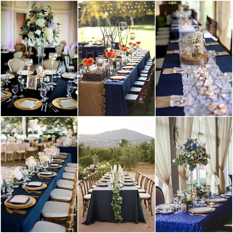 Navy Blue Wedding Chic Elegant And Sophisticated Decor Ideas