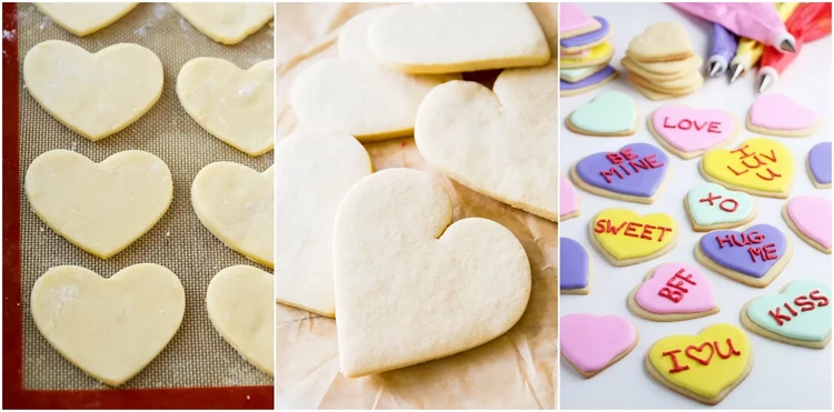conversation heart cookies recipe