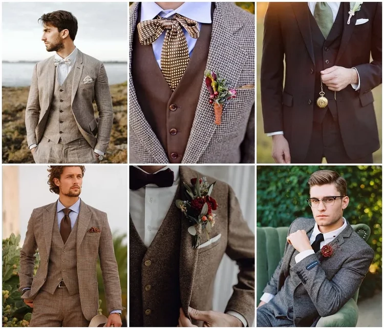 groom attire ideas for vintage wedding
