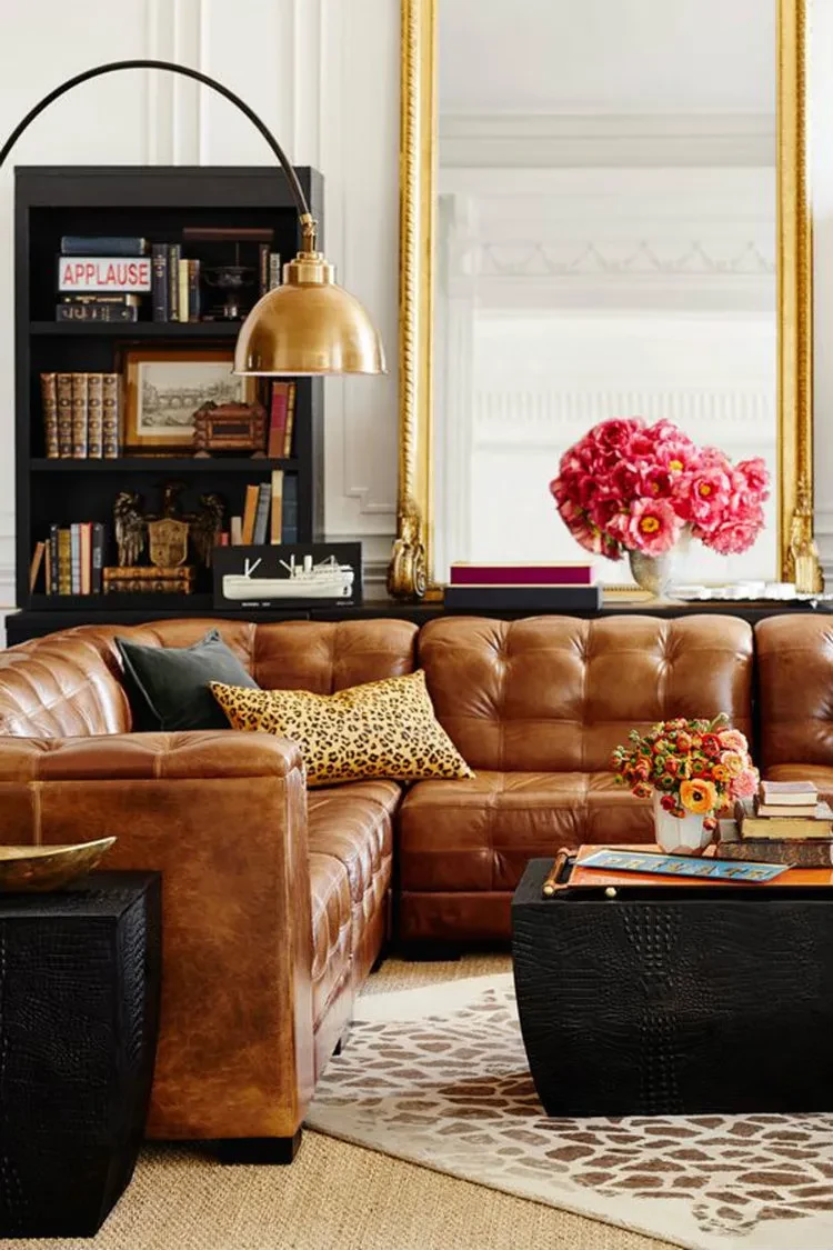 how to clean leather furniture at home