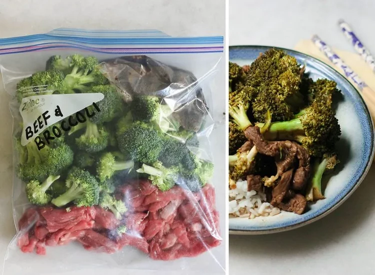 Beef and Broccoli Recipe Crock Pot Freezer Meals