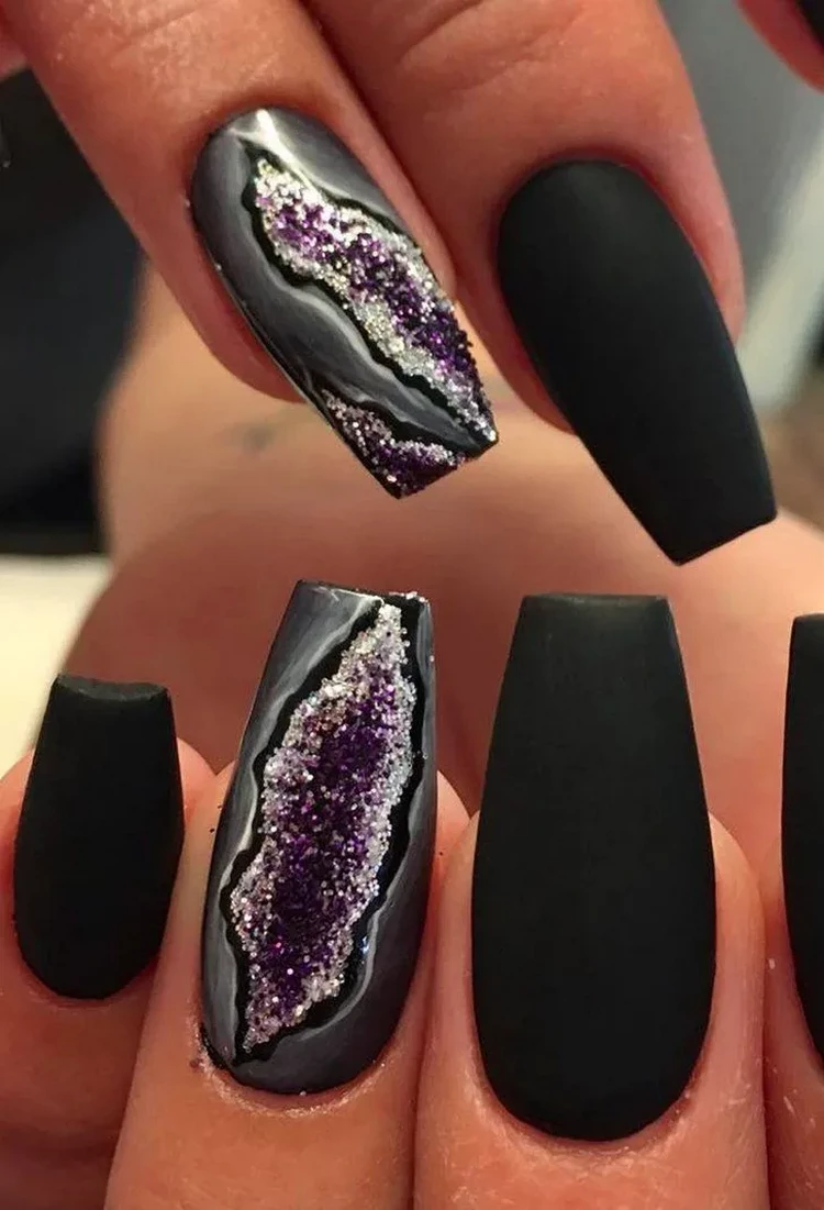 Geode Nail Art A Spectacular Manicure Design
