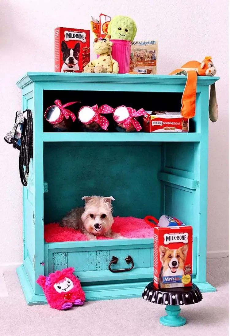 How to Transform Old Furniture into a Special Place for Your Pet