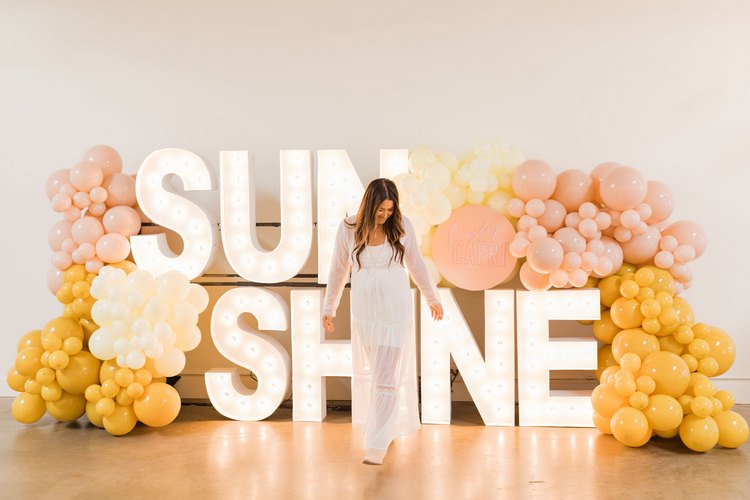 2022 Baby Shower Theme Sunshine Ideas for Moms To Be