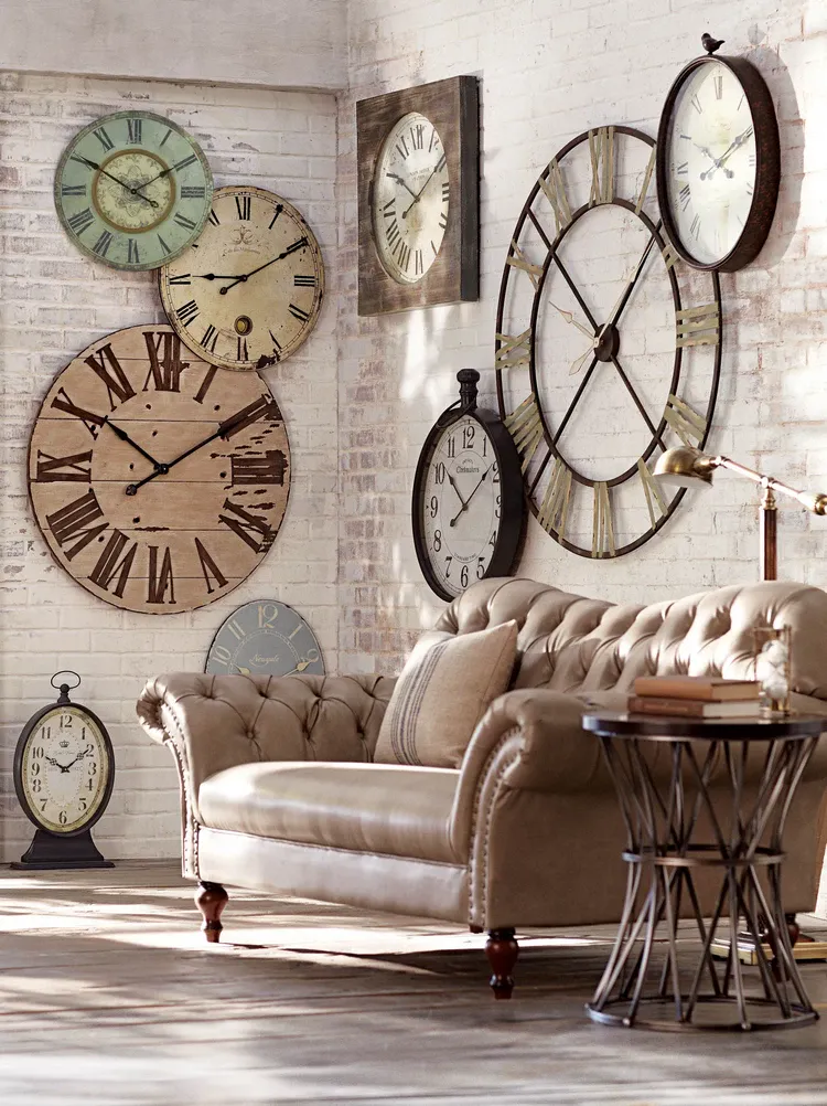 Impressive Oversized Clocks Wall Decor Ideas